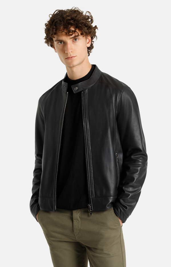 leather jackets for tall men