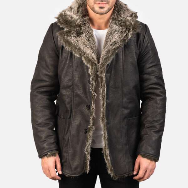 fur leather coat