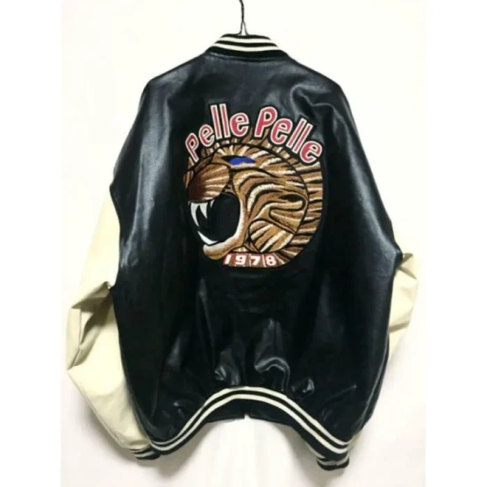 Panther Varsity Leather Jacket