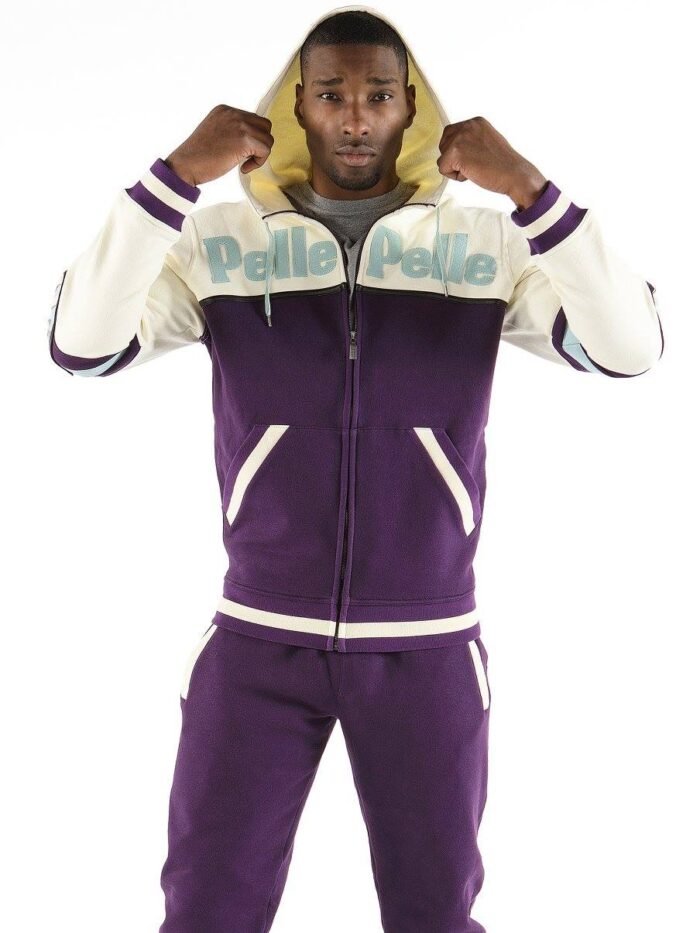 Pelle Pelle Purple Hood Tracksuit