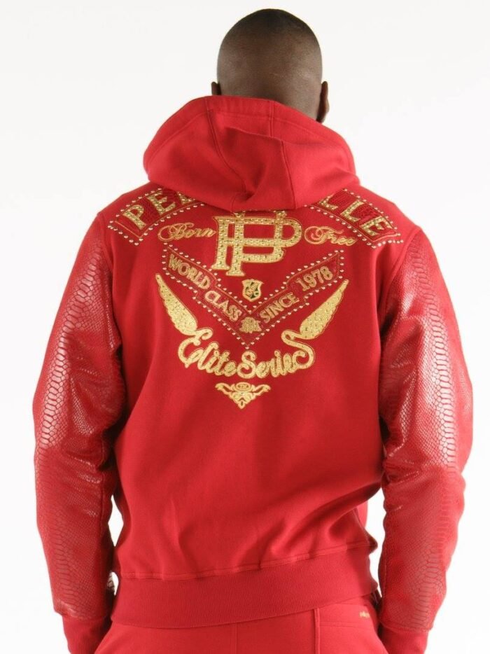 Pelle Pelle World Class Red Tracksuit 2