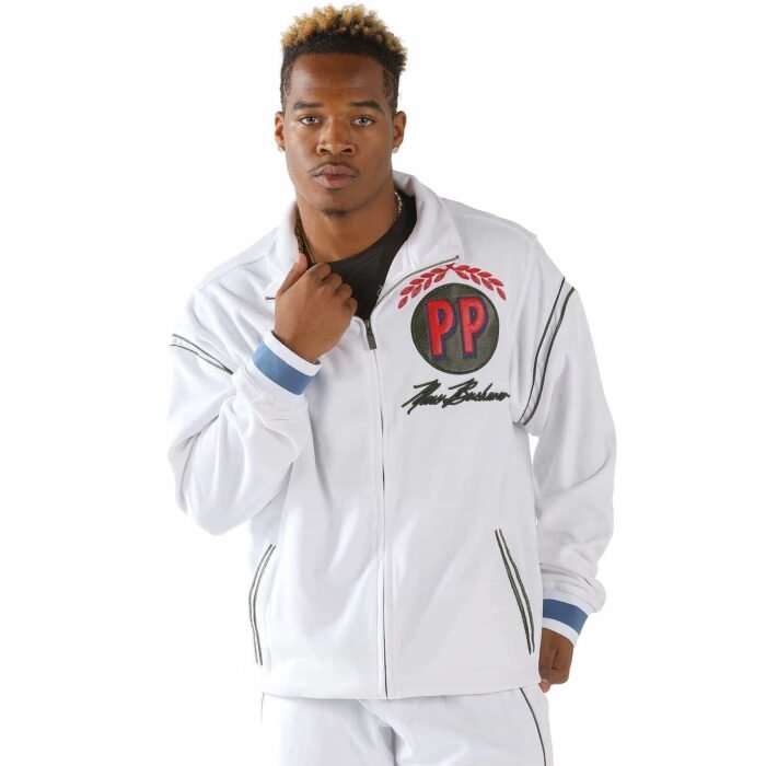 Pelle Pelle Throwback Velour Warmup Tracksuit