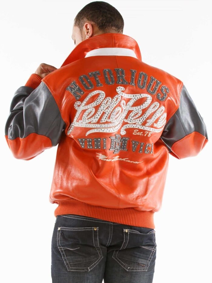 Pelle Pelle Fire Orange Notorious Jacket