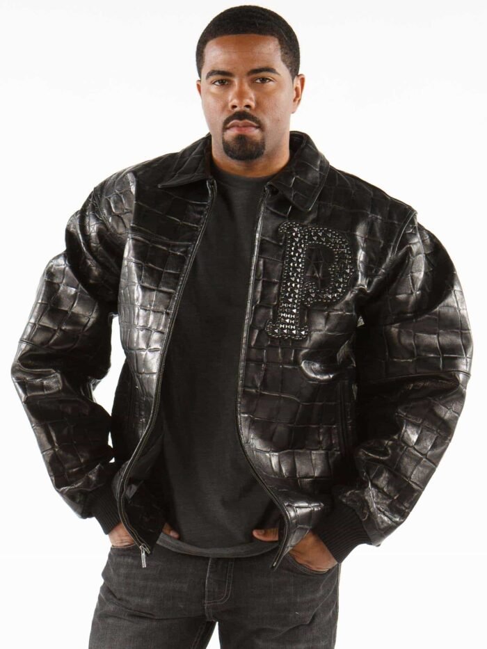 Pelle Pelle Immortal Black Croc Jacket