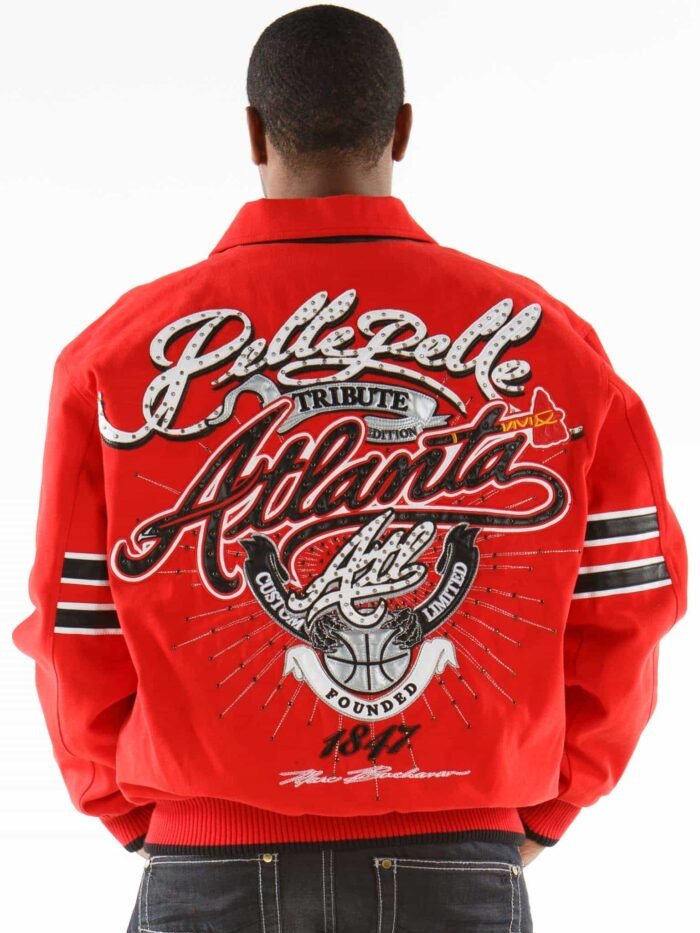 Pelle Pelle Atlanta Tribute Red Jacket