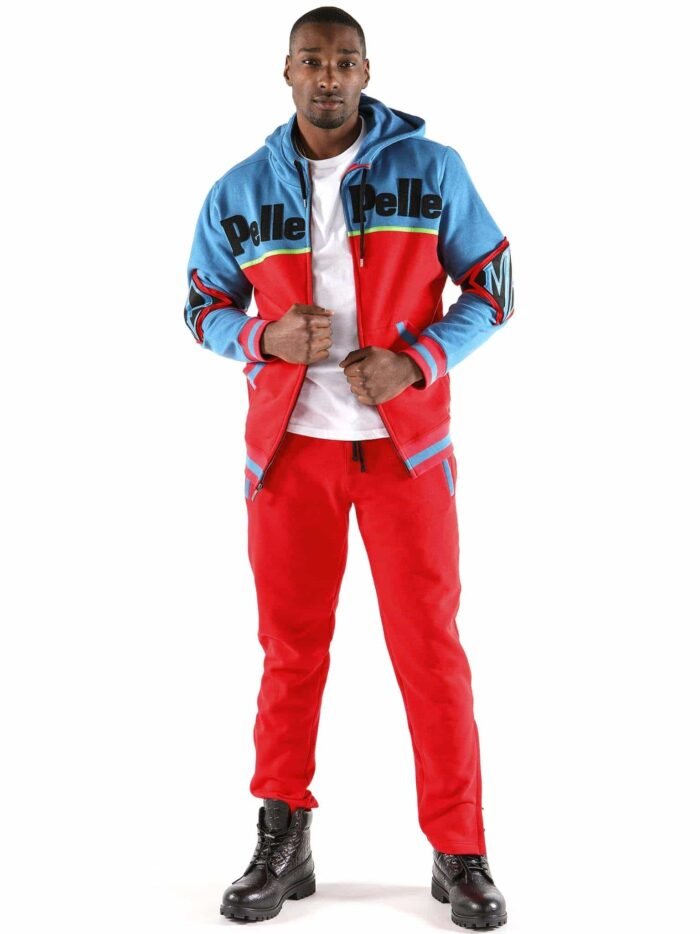 Pelle Pelle Throwback Soda Club Red Tracksuit