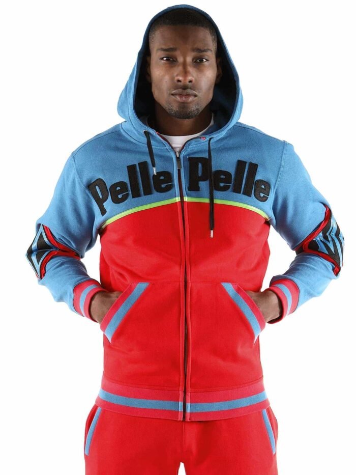 Pelle Pelle Throwback Soda Club Red Tracksuit