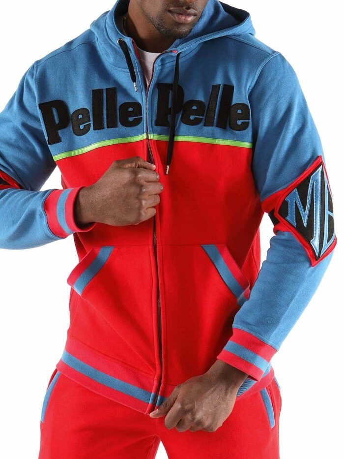 Pelle Pelle Throwback Soda Club Red Tracksuit